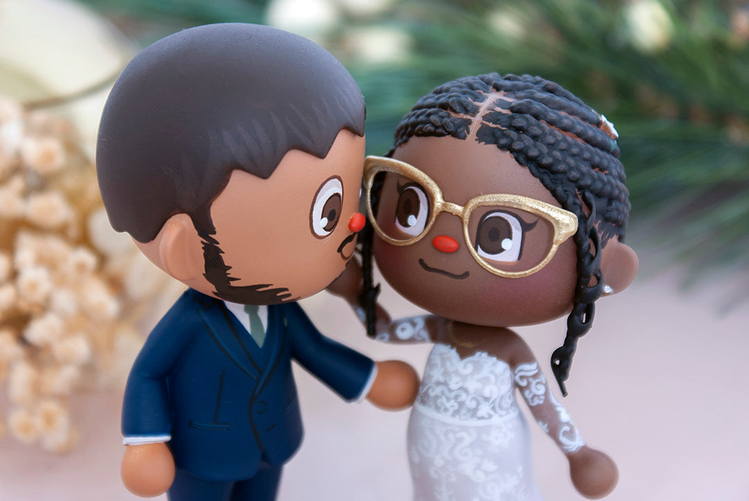 Animal Crossing Wedding Cake Topper