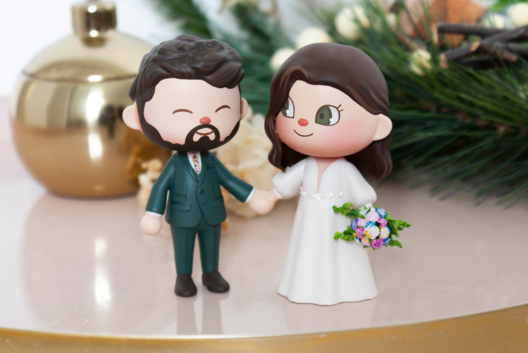 Animal Crossing Wedding Cake Topper