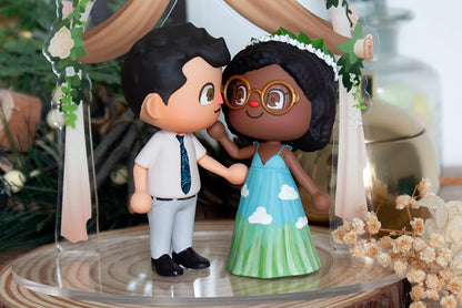 Animal Crossing Wedding Cake Topper