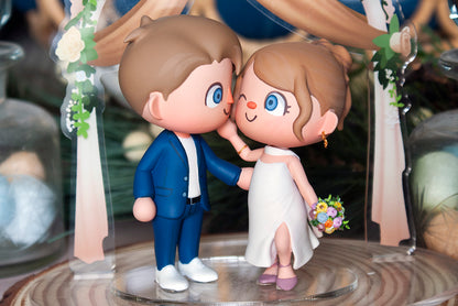 Animal Crossing Wedding Cake Topper