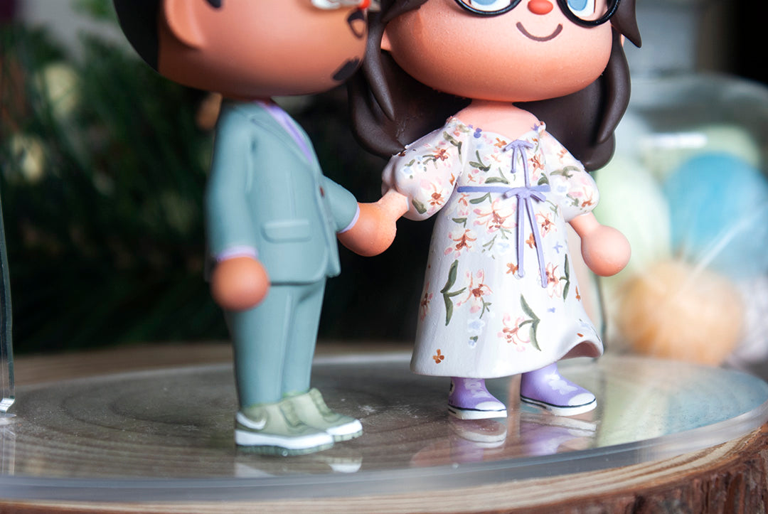 Animal Crossing Wedding Cake Topper