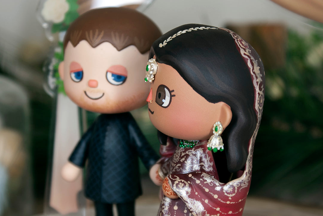 Animal Crossing Wedding Cake Topper