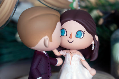 Animal Crossing Wedding Cake Topper